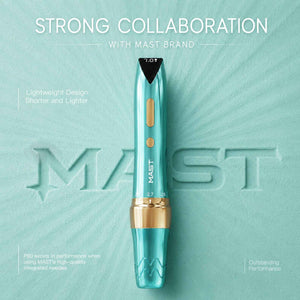 MAST P60 | WIRELESS PMU PEN MACHINE WITH 2.2MM–3.2MM ADJUSTABLE STROKES TIFFANY BLUE